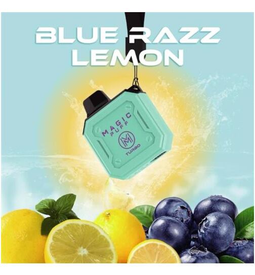 Magic Puff Turbo Einweg Vape - Blue Razz Lemon