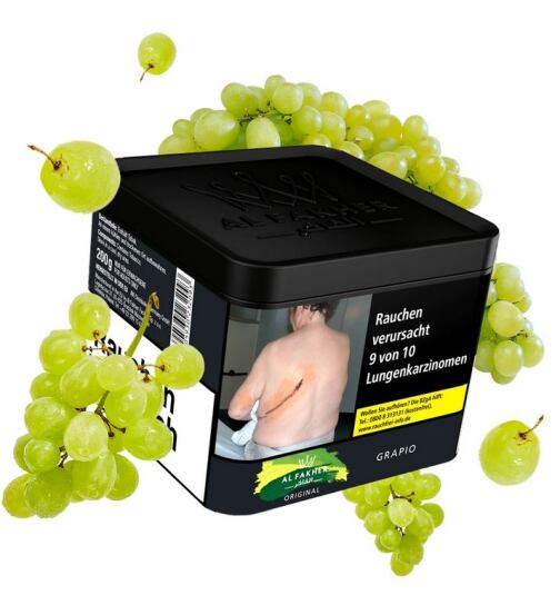 Al Fakher Tabak 200g - Grapio