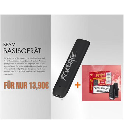 Revoltage Beam Dual Pod System + Red Pineapple