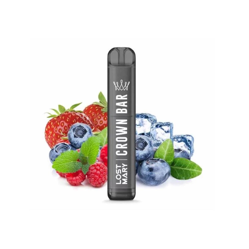 crown bar by al fakher x lost mary CROWN BAR by Al Fakher x Lost Mary - Einweg E-Zigarette - Triple Berry Ice  - 20mg - CP