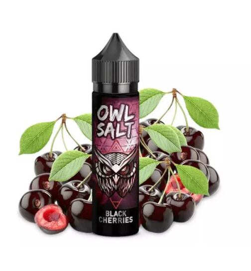 OWL Salt 10ml in 60ml Longfill - Black Cherries