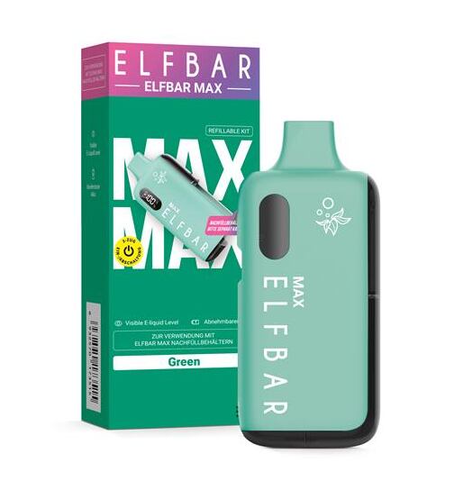 Elfbar Max Pod Kit Basisger&auml;t - Green
