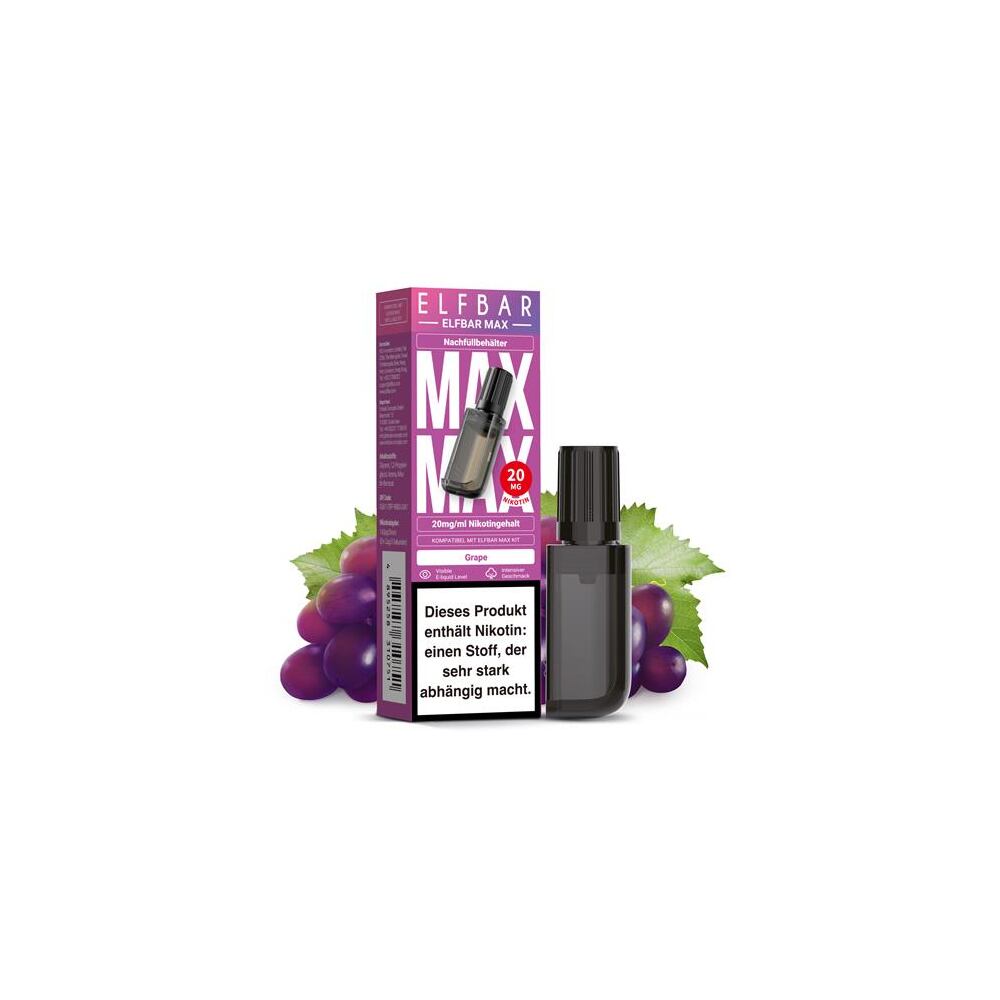 Elfa Max Pod System Prefilled Pod Grape bei Smokkers bestellen!, 7,90