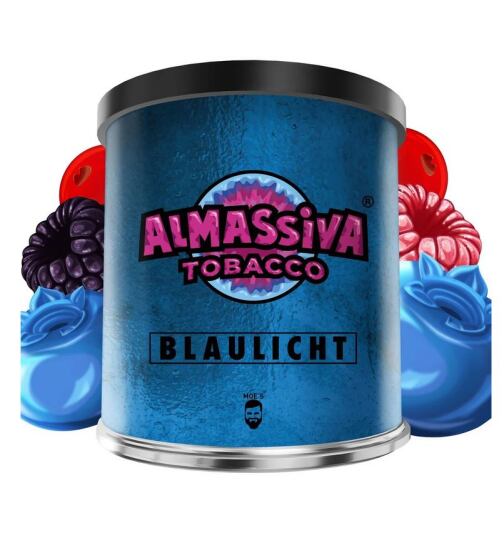 Almassiva Tabak 200g - Blaulicht