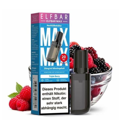 Elfbar Max Pod - Triple Berry