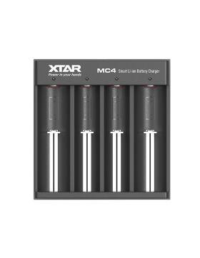 Xtar MC4 Charger - kompaktes Vier-Schacht...