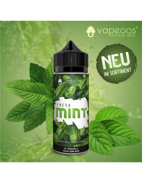 VAPEOOS&copy; Liquid 100ml 0mg Nikotin - Fresh Mint