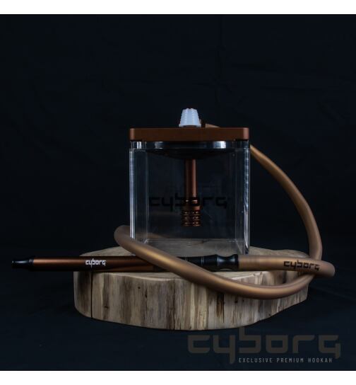 Cyborg Hookah - Power Cube - Metallic Copper