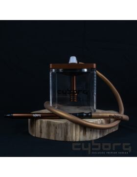 Cyborg Hookah - Power Cube - Metallic Copper
