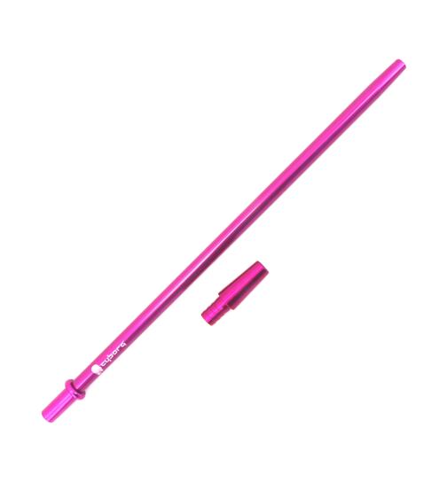 Cyborg Hookah Alu. Mundstück Alumination 35cm pink