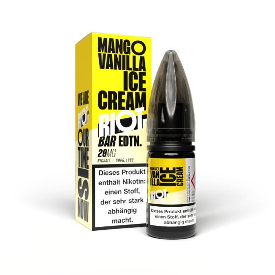 Mango Vanilla Ice Cream